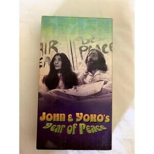 John & Yoko's Year of Peace [VHS] Excellent